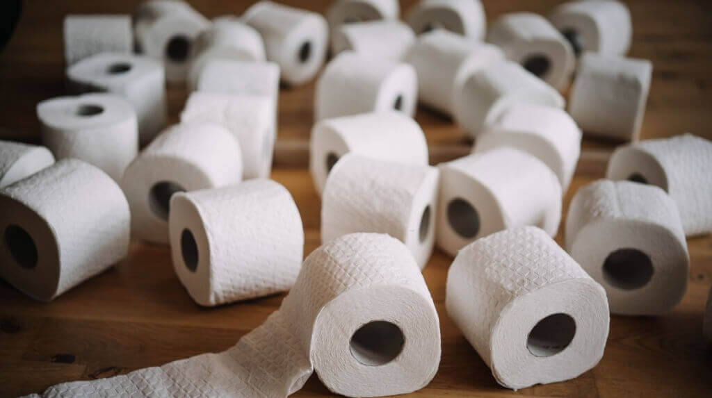 tissue paper rolls