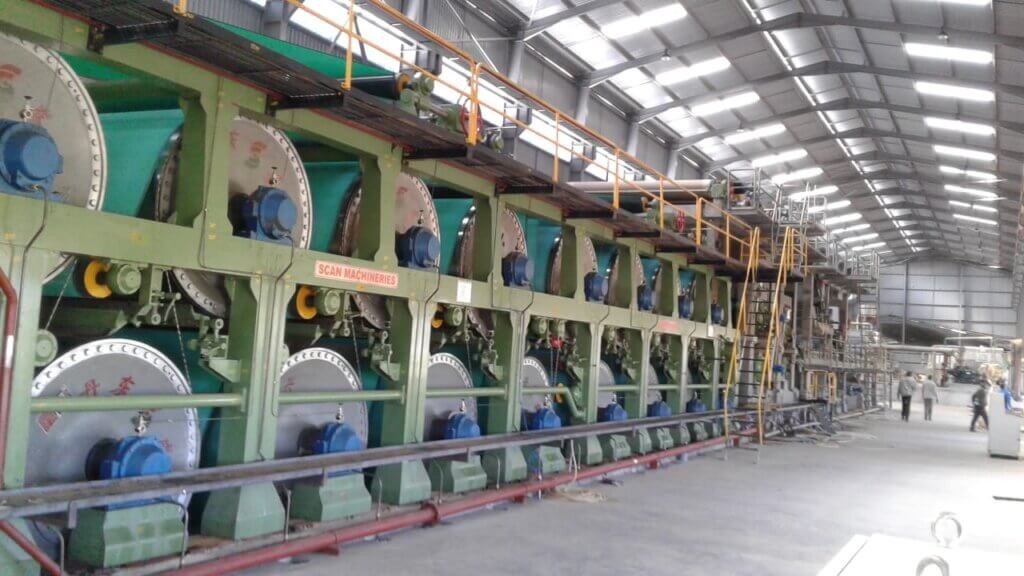 Complete Dry End - Paper-Machine Dryer Section Manufacturer for Efficient Drying- Scan Machineries - Paper Industry