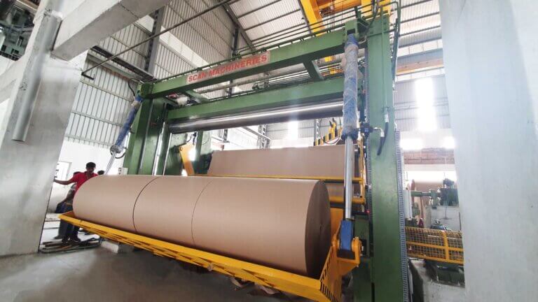 High Speed Kraft Board Winder and Rewinder-Scan-Machineries-Pulp-and-Paper-Industry